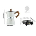 thumbnail image 3 of Specialty Drip Coffee Maker, 3.46*5.9 Inch Insulated Thermal Carafe, Smart Home Kitchen Essentials, Barista-Quality Brew, Outdoor Pot Home Coffee Machine, 3 of 7