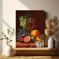 thumbnail image 6 of Still Life Fruit Bowl Canvas Print Wall Art for Kitchen Dining Room Living Room Office Cafe Restaurant, 6 of 8