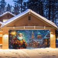 thumbnail image 5 of Riforla Holiday Cheer Garage Festive Christmas Banner with Bright Colors Festive Design Perfect for Auto Enthusiasts Home Garages Easy Hanging Durable Material Flags Banners Accessories C, 5 of 5
