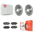 thumbnail image 1 of Transit Auto Rear Disc Brake Rotors and Semi-Metallic Pads Kit for Car 2022-2023 Hyundai Kona AWD with Electric Parking K8S-103769, 1 of 11