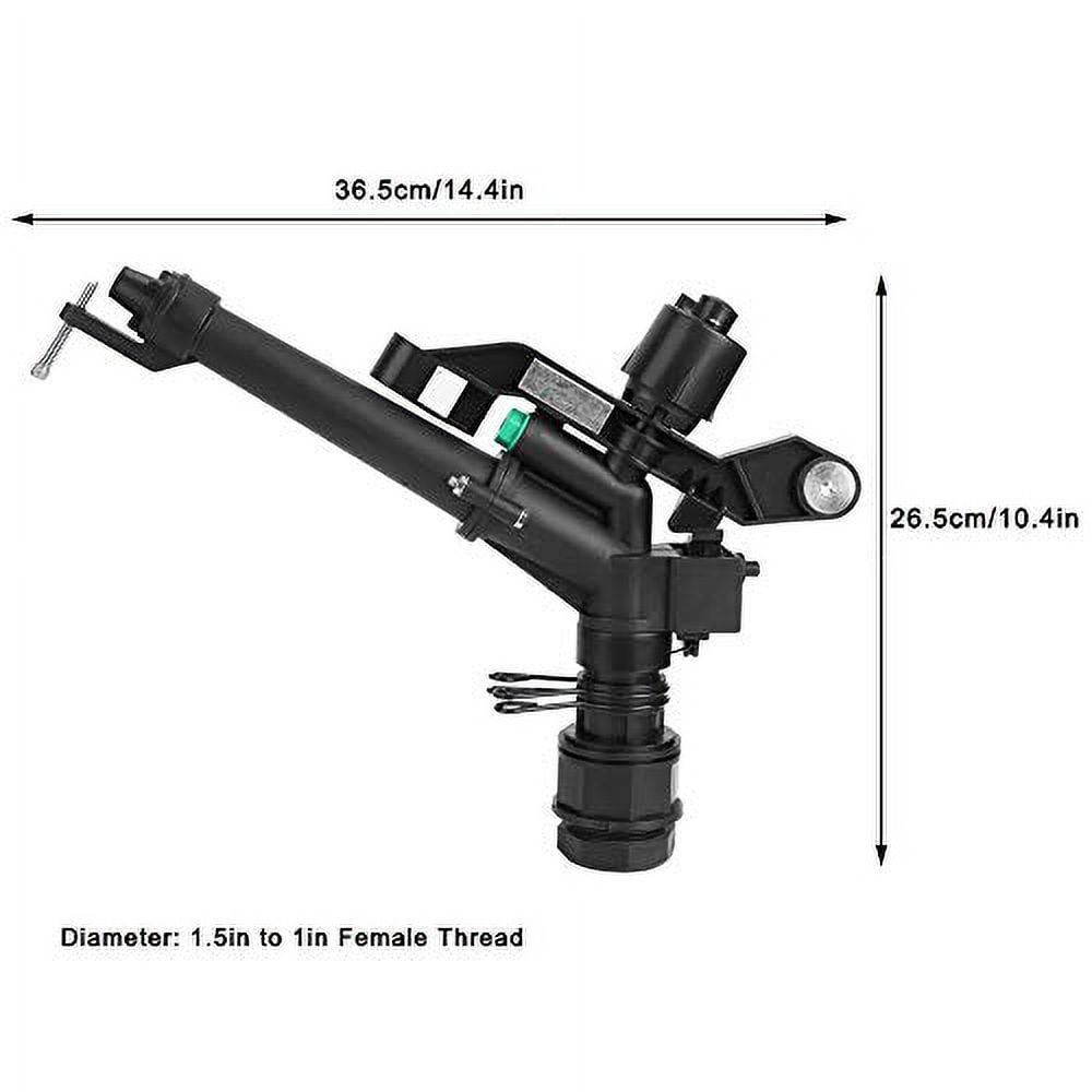 1.5in to 1in DN25 Female Thread Adjustable 360 Degree Rotating Rocking Arm Sprinkler Farm Irrigation Drip Irrigation Kits