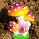 thumbnail image 1 of de hongos en miniatura artesanales de resina hechos , suministros de jardín, adorno de hadas, micro paisajismo, bricoje Cabeza púrpura 4 CUTICAT Adorno de jardín de hongos, 1 of 8
