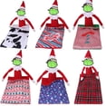 thumbnail image 2 of Elfo de Navidad en el estante, ropa y accesorios, pijamas, sacos de dormir, parche ocular para muñeca Elfs, disfraz de Halloween, regalos para niños, 2 of 4