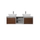 thumbnail image 1 of Gabinete De Baño Para Lavamanos Doble DARCY Minimalista, 1 of 7