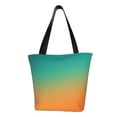 thumbnail image 1 of Disketp Orange To Teal Gradient1 for Women’s Casual Shoulder Tote Bag Cross-body Handbags for Shopping, Travel and Daily Use, 1 of 6