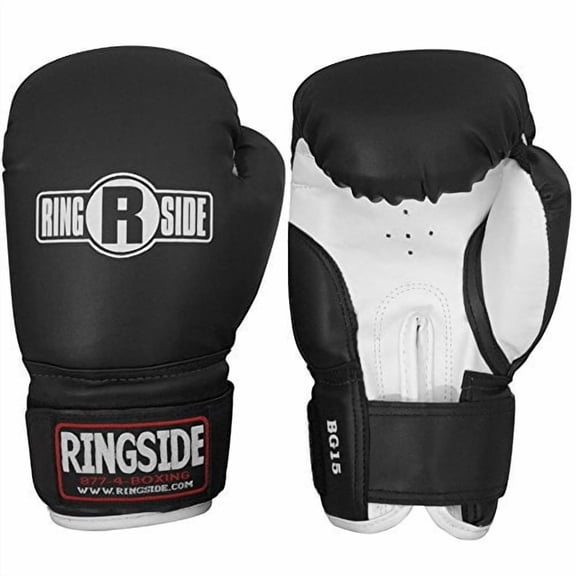 Ringside Striker Youth Training Gloves Black / White