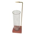 thumbnail image 1 of Incensario Porta Incienso Único con Recolector de Cenizas de Cristal Soporte para Varillas de Incienso 18 cm, 1 of 6