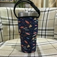 thumbnail image 2 of 4x Neoprene Tumbler Carrier Holder Protective 30oz Coffee Mug Bag Drink Sleeve Deer Flower Fish, 2 of 8