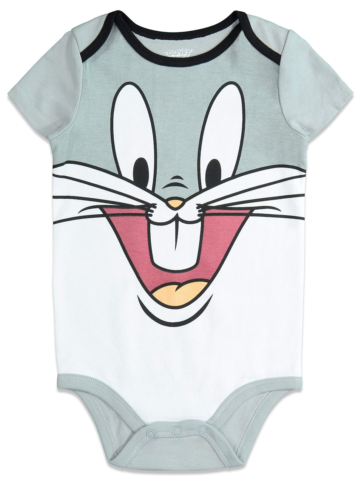 LOONEY TUNES Marvin the Martian Daffy Duck Tasmanian Devil Newborn Baby Boys 5 Pack Bodysuits Newborn to Infant