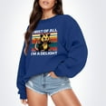 thumbnail image 1 of TINZ Chandails Imprimés Automne et Hiver pour Femmes Haut Usé Chandails Graphiques pour Femmes T-Shirt Coloré, 1 of 4