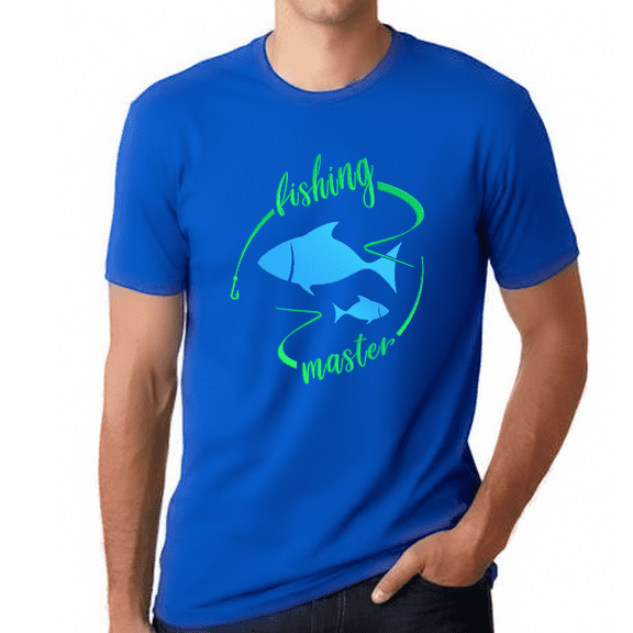 Fishing Shirt - Fishing Shirts for Men - Mens Fishing Shirts - Fishing Master T-Shirt - Fishing Gift Shirt