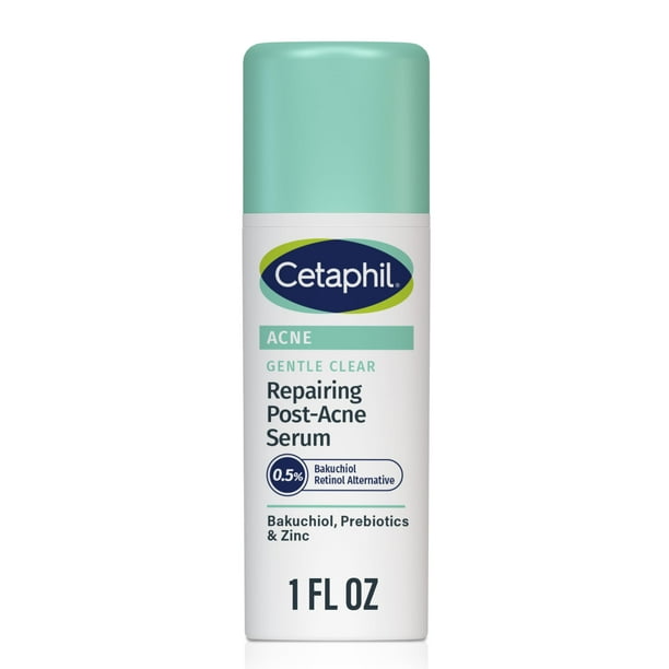 Sérum Cetaphil, suave y transparente, reparador para después del acné, 30 ml, Bakuchiol