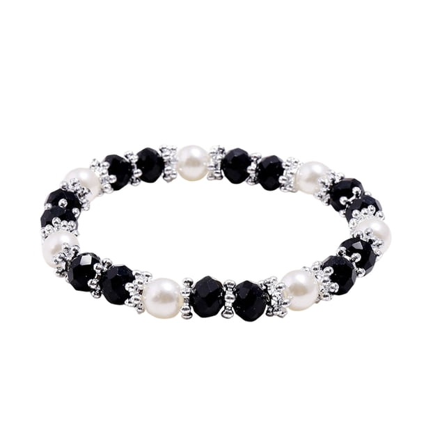 Pulsera De Cristal, Pulsera De Moda, Cuentas De Vidrio Resistentes, Elegante Cadena, Para Uso Diario, Regalo Para Ella, Accesorio Con Estilo, Accesorio De Joyera De Moda, Ukhbmc