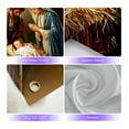thumbnail image 4 of Comefolife Nativity Scene Christmas Door Cover Hanging Background Religious The Nativity Of Photography Background Front Door Porch Hanging Cover Door Cover (D, 35"x71"), 4 of 9