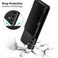 thumbnail image 5 of for Galaxy S22 Plus Case Wallet Credit Card Holder 4-Card Slot Hidden Back Pocket Dual Layer Hybrid Rugged Rubber Bumper Protective Hard Shell Cover for Samsung Galaxy S22+ 6.6 inch Black, 5 of 6