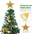 thumbnail image 4 of Decoración del pentagrama del árbol de Navidad sin luz Decoración de árboles de árboles de Navidad, 4 of 8