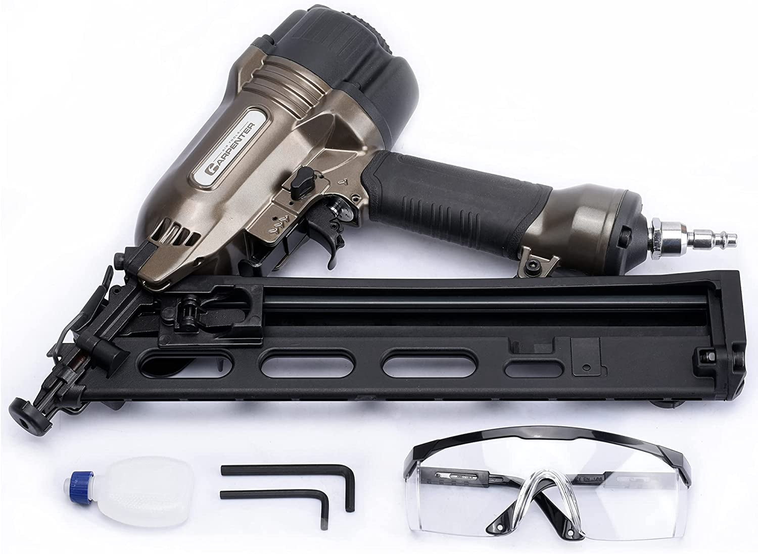 Carpenter Air Tools Pneumatic 15 Gauge Finish Nailer