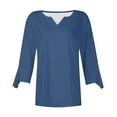 thumbnail image 5 of Oalirro Your Style A1 Series Womens Solid V Neck Long Sleeve Top XXL, 5 of 5