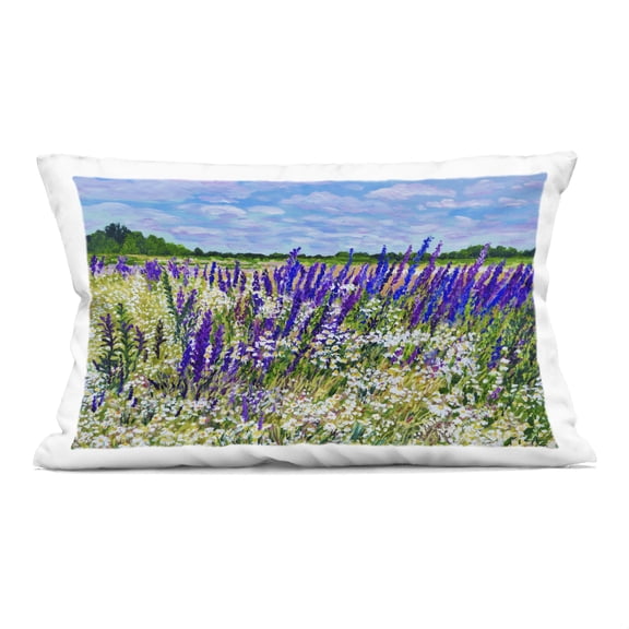 Stupell Industries Summer's Bounty Meadow Decorative Printed Throw Pillow, design by Lee Ann Zirbes