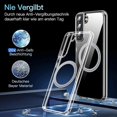 thumbnail image 2 of For Samsung Galaxy S22 5G Phone Case Compatible with MagSafe TPU PC Clear Back Cover, 2 of 5