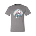 thumbnail image 2 of Wild Bobby, Mermazing Mermicorn Cute Gift Women Girls, Streetwear, Men's Graphic Tees, Heather Grey, 2XL, 2 of 3