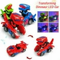 thumbnail image 6 of Deformation Electric Dinosour Car Toy Universal Wheel Transformation Robot Vehicle With Lights Sounds Gift for Kids, 6 of 7