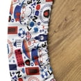 thumbnail image 5 of Ambesonne London Fitted Round Tablecloth, Travel Theme, 56"- 60" Diameter, Multicolor, 5 of 5