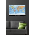thumbnail image 4 of Map - World Wall Poster, 22.375" x 34", 4 of 4