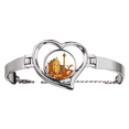 thumbnail image 1 of Malasia Kuala Lumpur acuarela Pulsera pulsera de joyería en forma de corazón Unbranded M, 1 of 3
