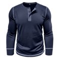 thumbnail image 3 of VJATTWR Men's and Big & Tall Men's Tri Blend Long Sleeve Tee Shirt, Sizes S, 3 of 9