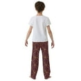 thumbnail image 4 of FORMRS Boys Pajama Pants with Pockets Size 13-14Y Kids Lounge Sleep Bottoms, Circular Gold Pattern, 4 of 8