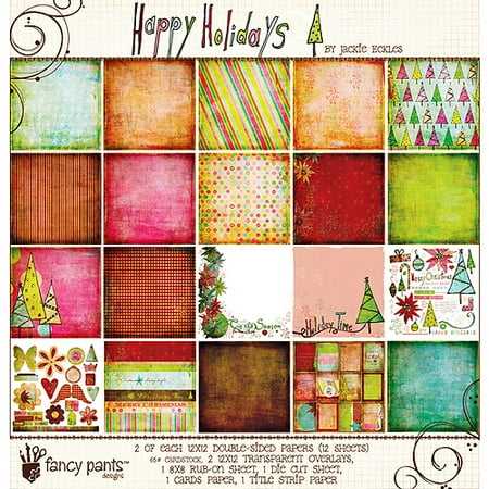 Happy Holidays Paper Kit 12" x 12"
