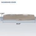 thumbnail image 6 of Dash Cover Cap Dashboard Panel TPE Fit For 1981-1987 Chevy GMC Full Size Pickup/1981-1991 Chevy GMC SUV Beige, 6 of 10