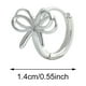 thumbnail image 4 of Chapado Floral Pequeño Oro Pendientes de aro Elegante Dainty Trendy Stuff Cute Little Hoop Pendientes Árbol Rose Declaración Joyería para Mujeres Adolescente Chica, 4 of 8
