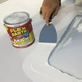 thumbnail image 3 of Flex Paste MAX, 12 lb Can, White, Waterproof Paintable Putty, Spackle Sealant, Fill Gaps Cracks Holes - Block Out Water and Air - UV Resistant - Walls, Drywall, EPDM, Concrete, Roof, RV Repairs, 3 of 7
