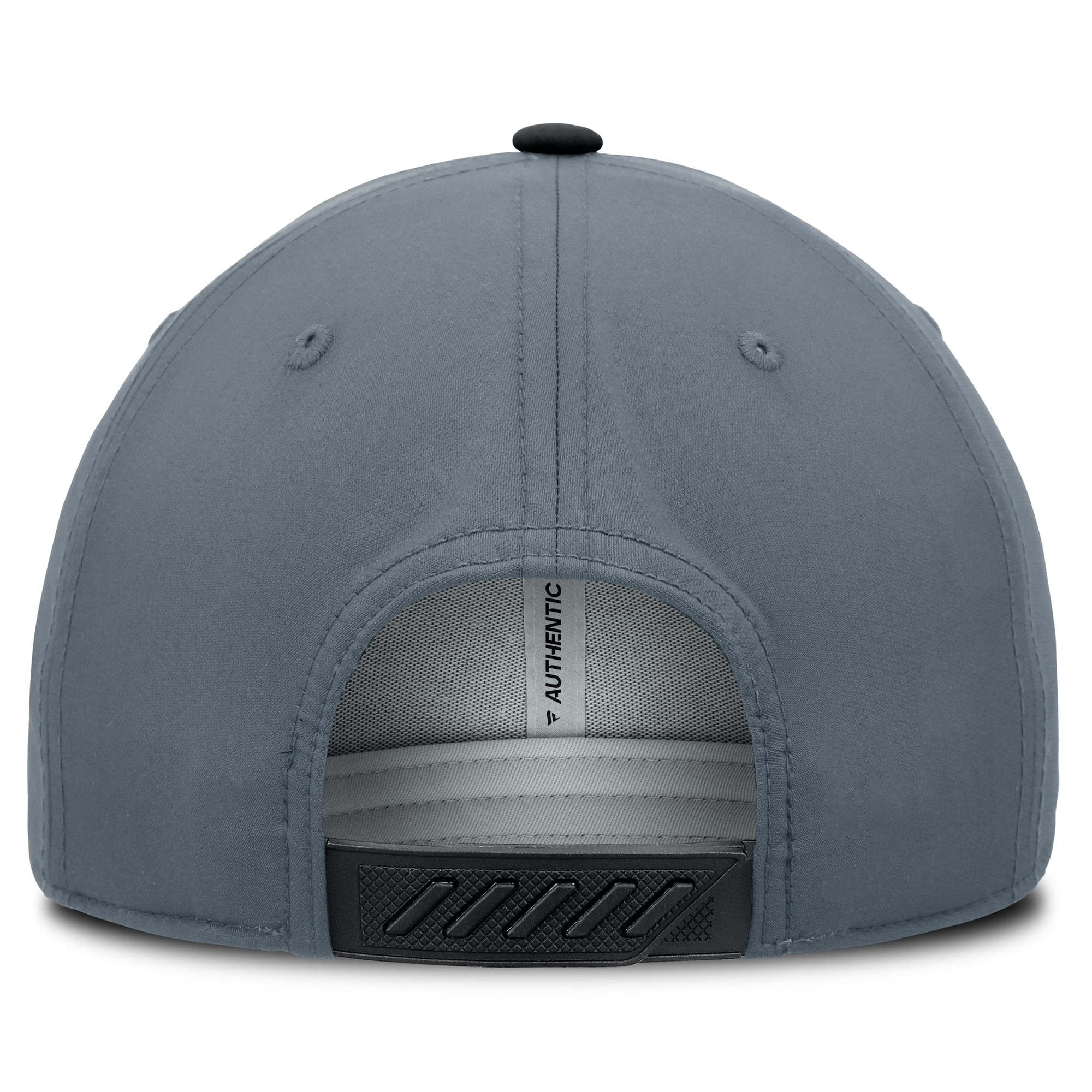 Men's Fanatics  Black/Charcoal Utah Mammoth Primary Logo Adjustable Hat