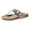 White, variant on Women's Cork Footbed Sandals Thong Flip Flops Slides Open Toe Lightweight Slip on Walking Summer Outdoor Casual Beach Slippers Red Size 9.5