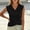 Black women sleeveless v neck t shirts a1, variant on SSZMDLB Women Sleeveless V Neck T-Shirts Summer Casual Basic Tee Tops for Women Scoop Neck Loose Fit Blouses Vacation Outfits Workout Clothes, Gray M