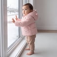 thumbnail image 4 of Rokka&Rolla Toddler Girls' Borg Lined Puffer Coat Infant Jacket, 4 of 10