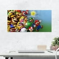 thumbnail image 3 of Super Mario Bros Game Decorative Painting Canvas Wall Poster Art Picture Painting Hanging Picture Gift Living Room Posters Bedroom Painting Decor, 3 of 8
