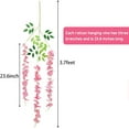 thumbnail image 2 of GoXteam 12 Pack Wisteria Flower Vines Garland, 3.7 Feet Artificial Flower Strings, Fabric Wisteria Garland Flowers, Wisteria Vine for Wedding, Garden, Wall Decoration (Pink), 2 of 7
