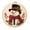 Snowman, variant on Christmas DIY Felt Material Kit, Non Woven Fabric Handmade Craft for Festival Theme Decorative Crafting Process 1 Set Santa Claus