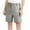 Gray, variant on ZACPNCV Boys School Uniform Shorts Elastic Waist Knee Length Straight Shorts with Pockets Solid Color Short Pants Gray 3-4 Years