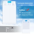 thumbnail image 3 of ValBox 6x9 Self Seal Security Catalog Envelopes 250 Count Small White Envelopes for Mailing, Storage and Organizing, 3 of 6