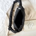 thumbnail image 2 of Bolso de mano de nube para mujer, Bolso de media luna con correa con nudo, Bolso casuales de gran capacidad de nailon, 2 of 8