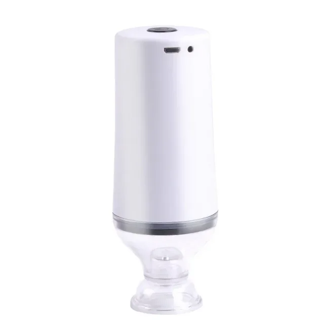 Sacs de Rangement Alimentaire sous Vide Réutilisables avec Fermeture Éclair, Pompe de Scellage sous Vide Électrique Rechargeable par USB Sans BPA