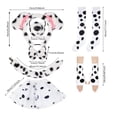 thumbnail image 5 of SDFGTstore Dog Costume Set Includes Headband Tail Nose Bowtie Skirt for Kid Dog Role Play Costume Set with Headband Tail Bowtie Nose Skirt, 5 of 9