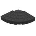 thumbnail image 6 of Outsunny 4 Pieces Round Patio Umbrella Base, Cantilever Offset Outdoor Umbrella Weights, 52 Liters Capacity Water or 112 lbs Capacity Sand Plates Set, 6 of 9
