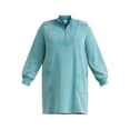 thumbnail image 2 of Terra & Sky Women’s Plus Half-Zip Sweatshirt Dress with Pockets, Sizes 0X-4X, 2 of 5