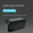 thumbnail image 4 of Computer Speaker USB Powered USB Speaker for Desktop Windows PC Laptop Portable USB Desktop Music Player Plug and Play Black 5010, 4 of 8